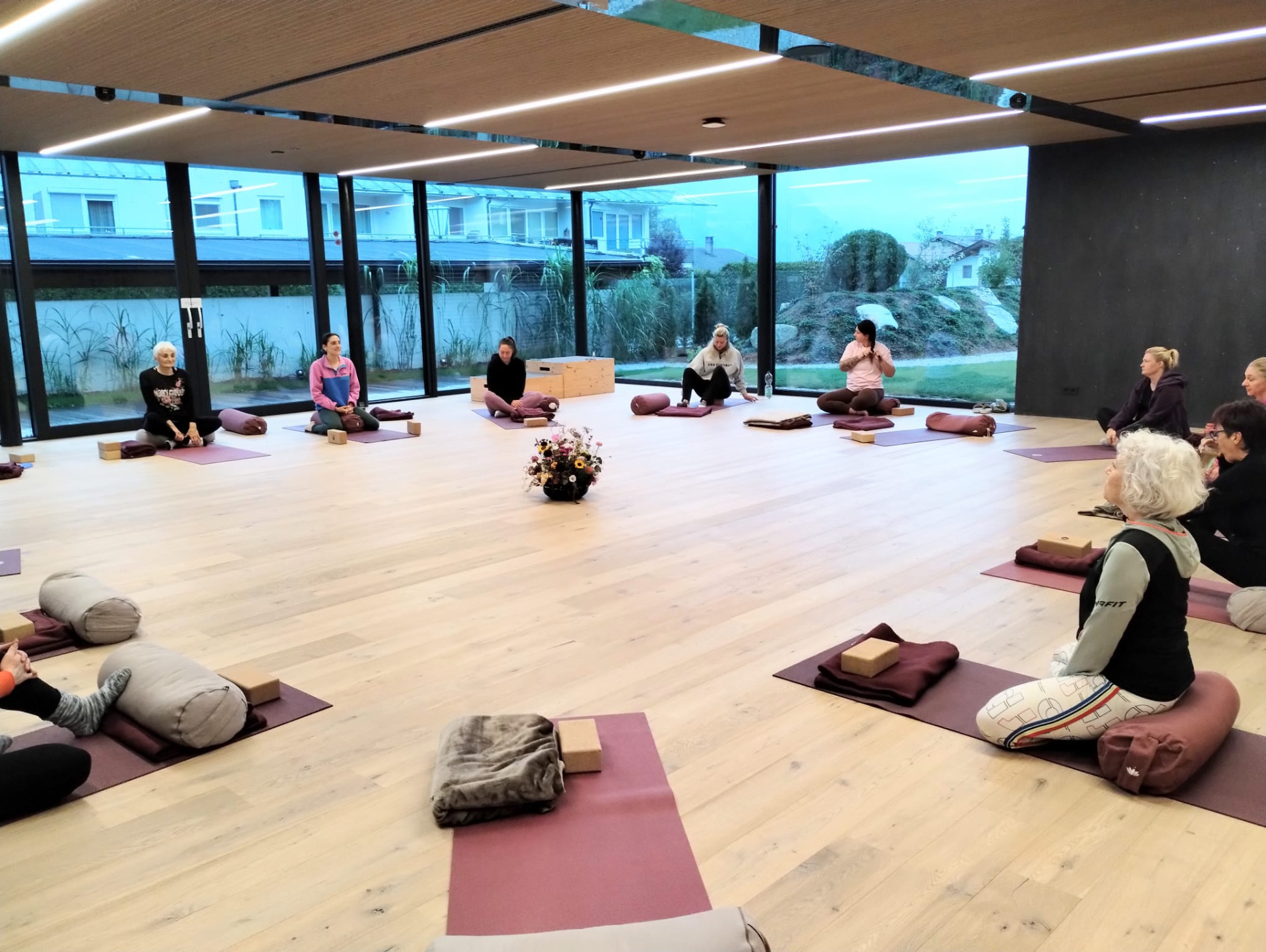 Yoga Raum für Yoga Retreat mit Christina in 2026